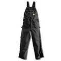 Duck Zip-To-Thigh Bib Overalls - Unlined